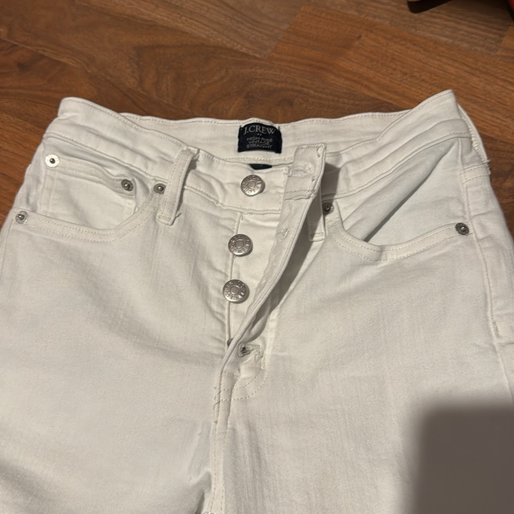 J. Crew white jeans - Picture 3 of 5